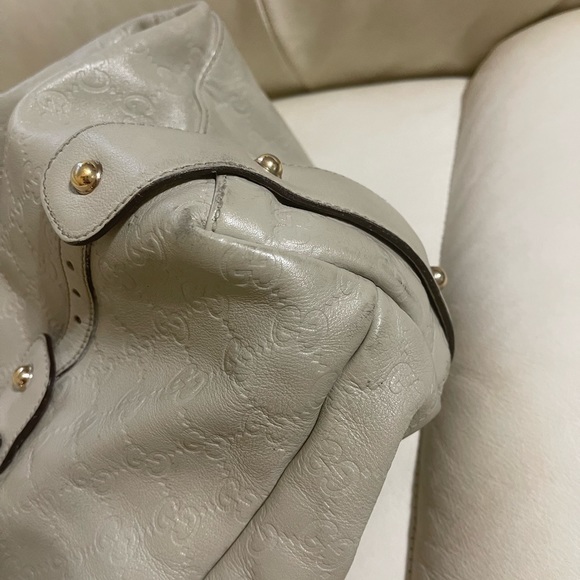 SALE‼️Auth. Gucci large Pelham bag (Guccisima) - Picture 4 of 10